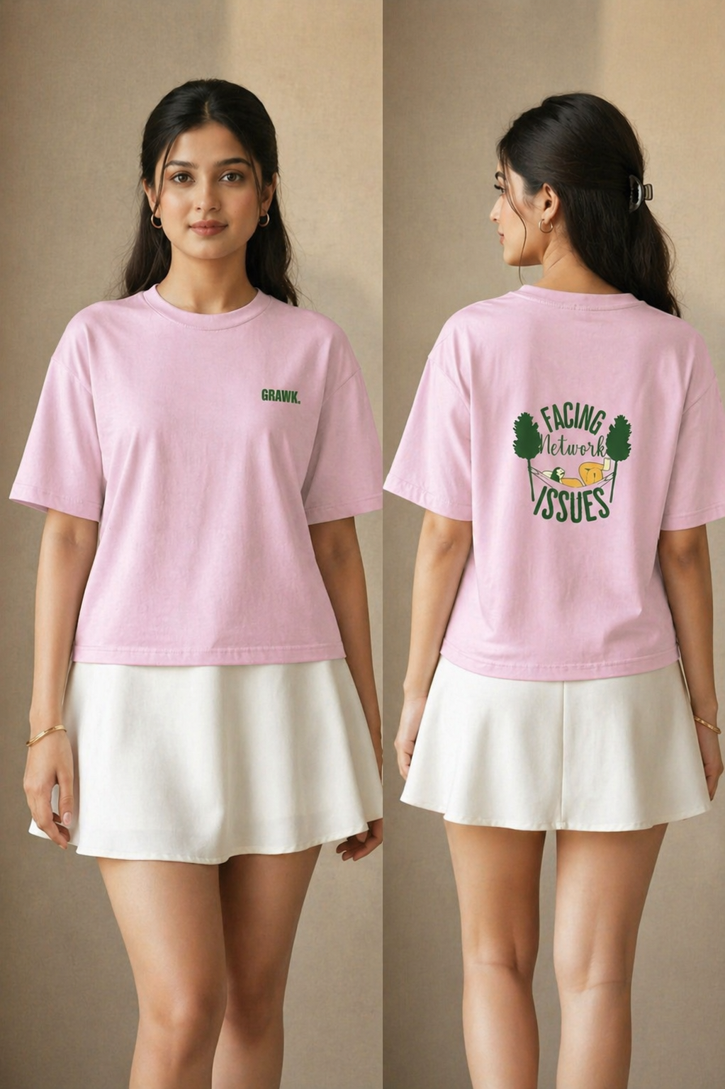 Facing Network Issues — Oversized T-Shirt