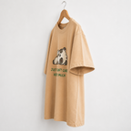 Just Don't Care Very Much - Oversized Tee