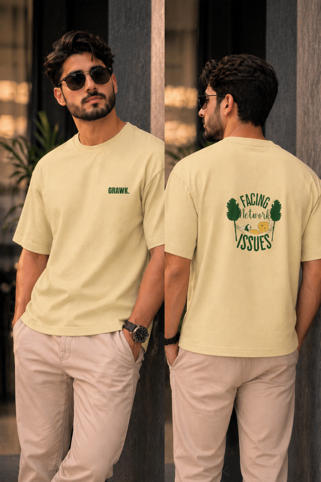 Facing Network Issues — Oversized T-Shirt